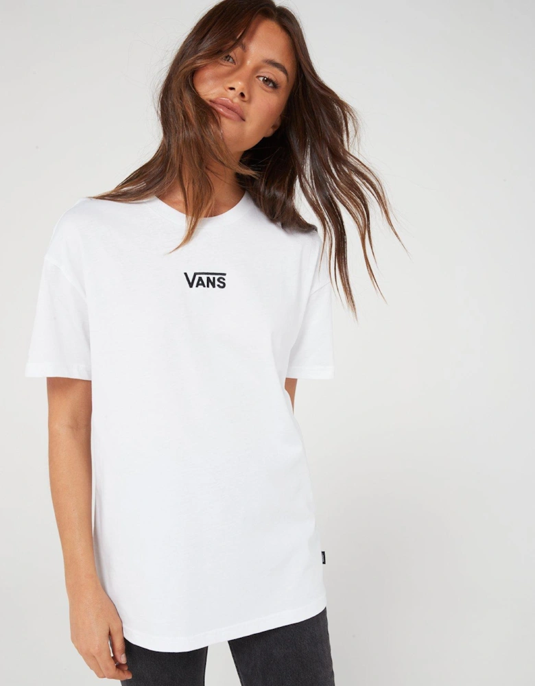 Flying V Oversized T-Shirt - White