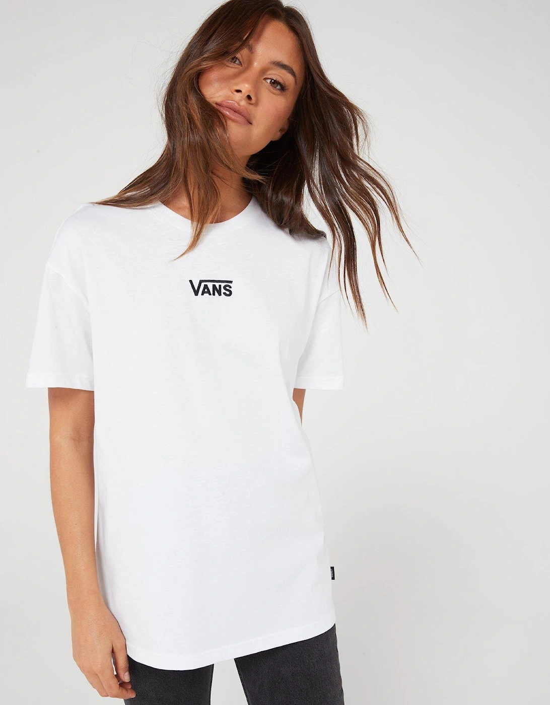 Flying V Oversized T-Shirt - White, 6 of 5