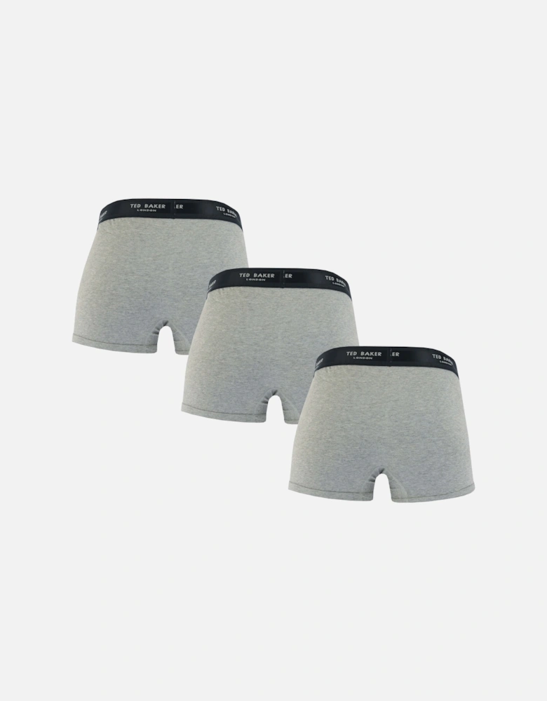 Mens 3-Pack Cotton Boxers - Mens 3-Pack Trunks - Mens Three Pack Cotton Fashion Trunk