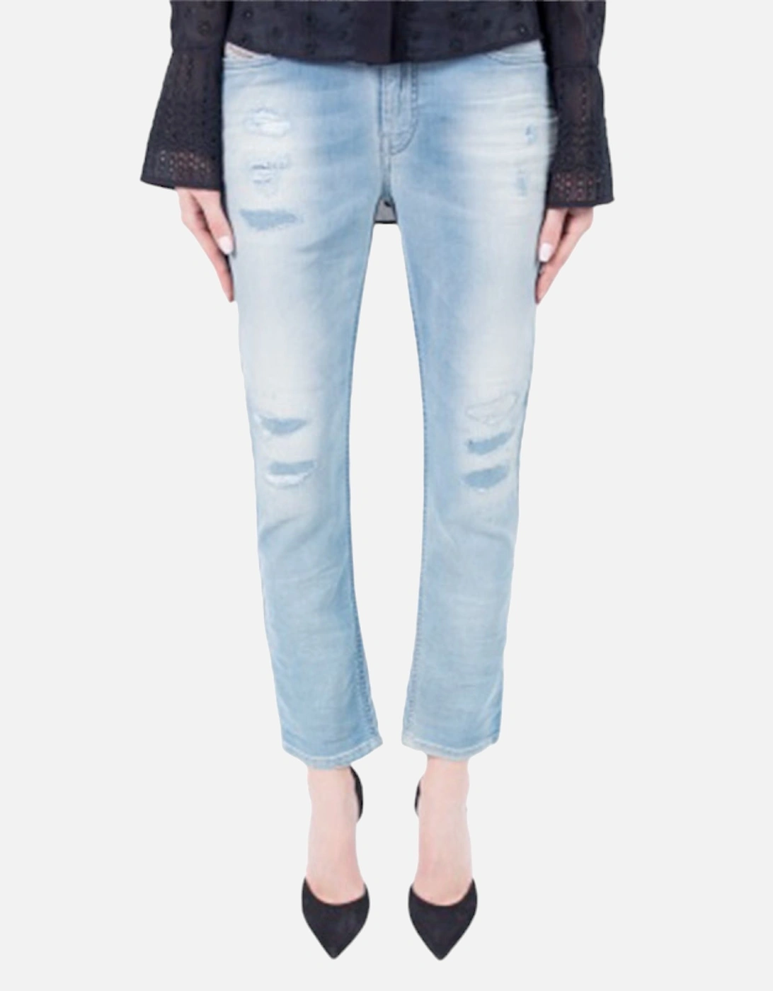 RIZZO NE 0673M Womens Denim Jeans, 10 of 9