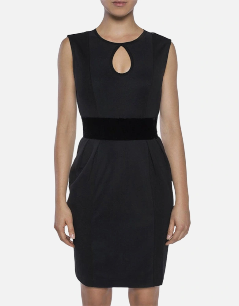 D KELSEY Womens Dress Round Neck