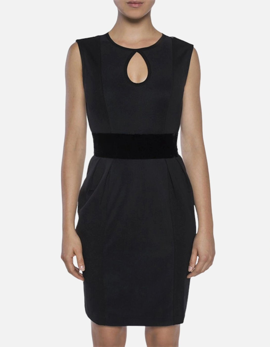 D KELSEY Womens Dress Round Neck