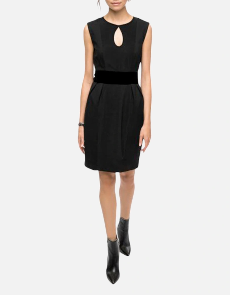 D KELSEY Womens Dress Round Neck