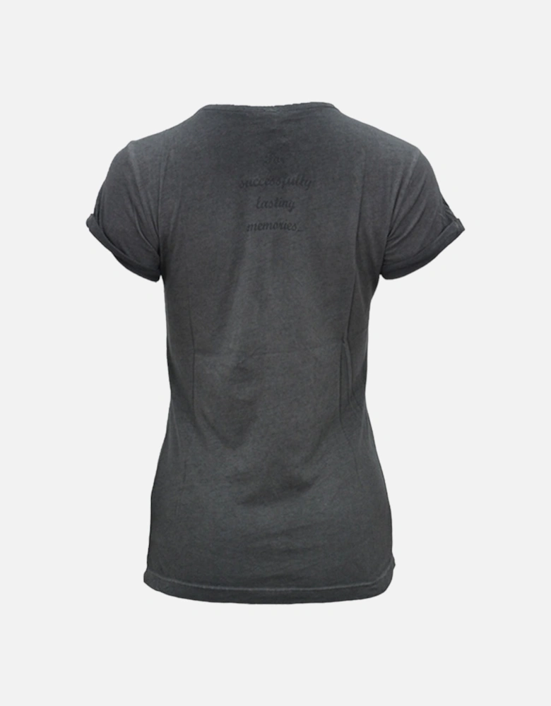 T NEWYORK Womens T Shirt Crew Neck Short Sleeves