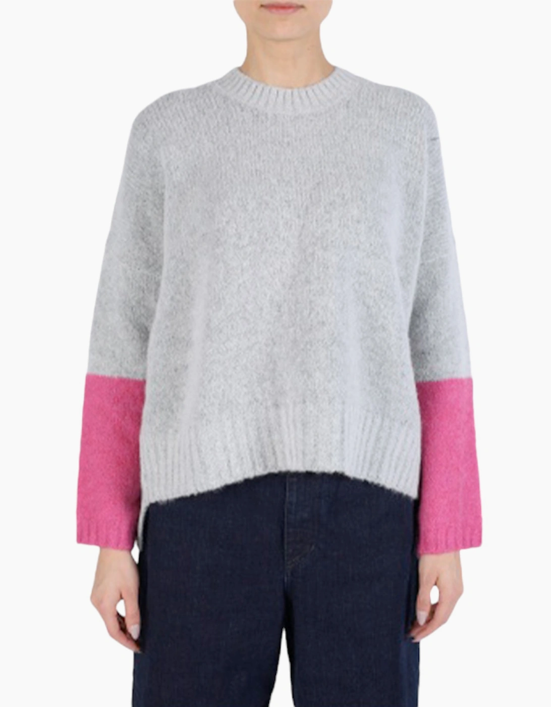 Women's DIESEL M DULCESY Womens Pullover Jumper - Grey - Size: 14