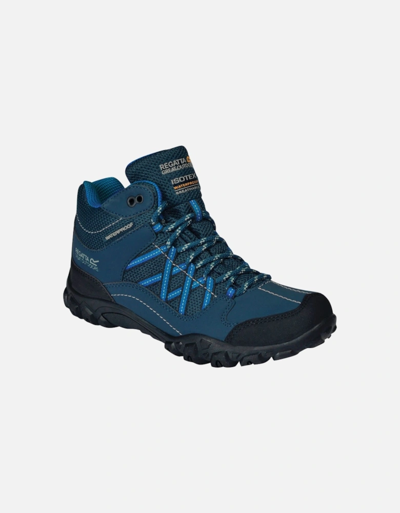 Boys Edgepoint Mid Polyester Walking Boots