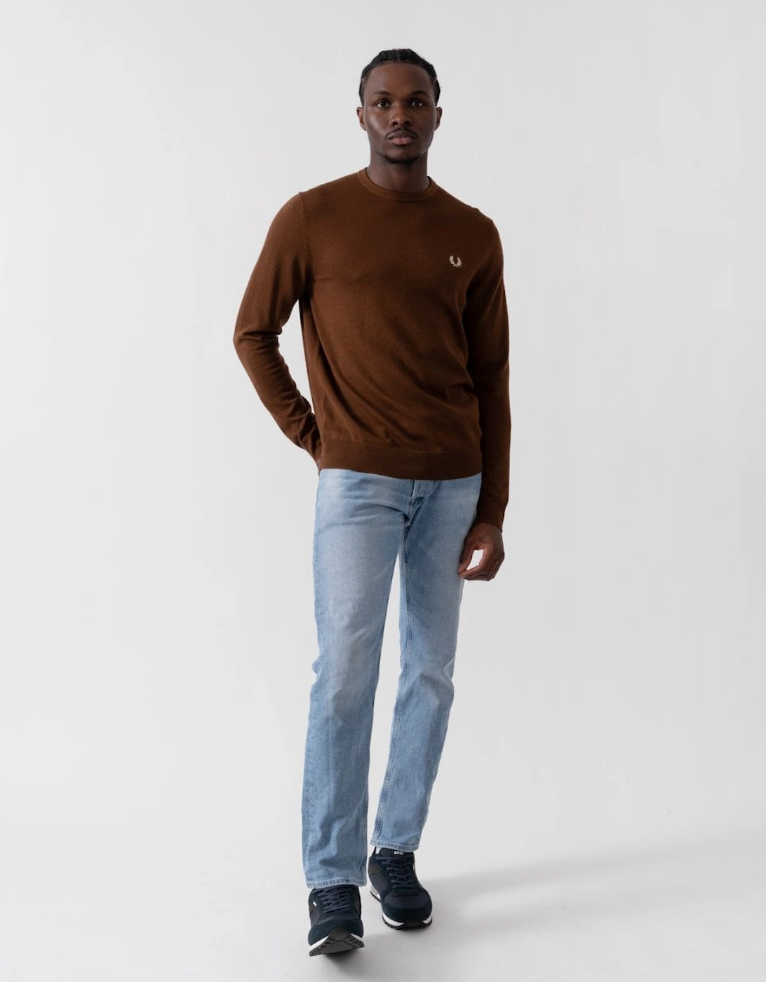 Mens Classic Crewneck Jumper