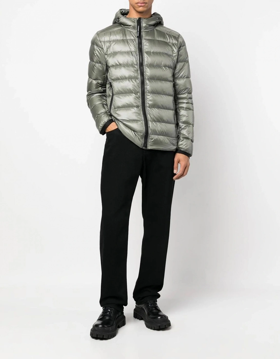 Crofton Hooded Jacket Sage