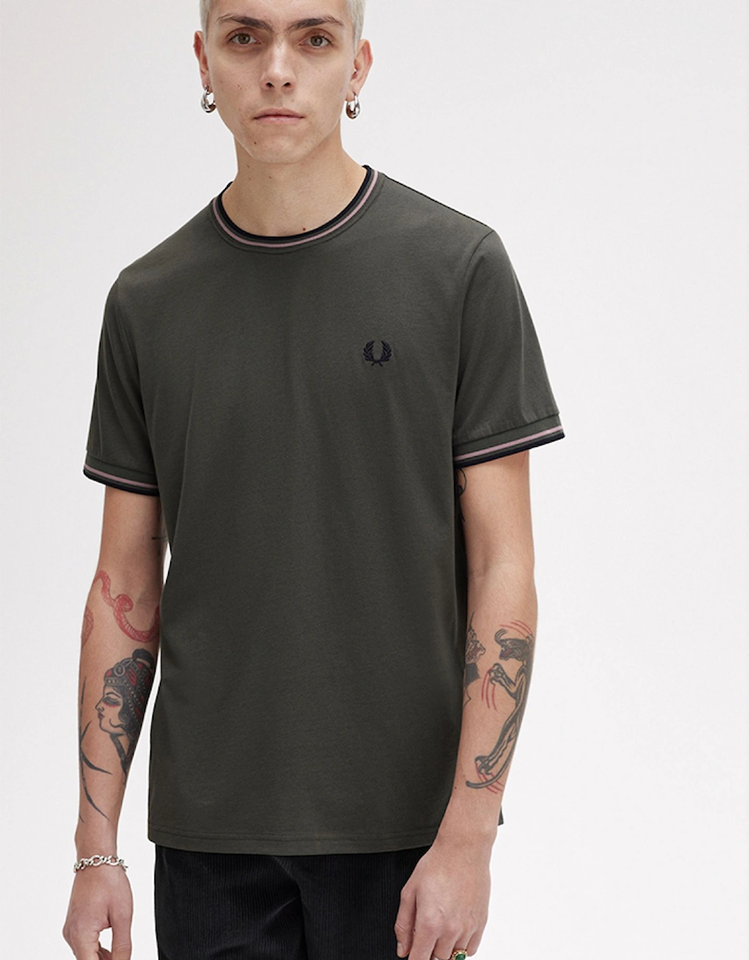 Men's Twin Tipped Crew Neck T-Shirt