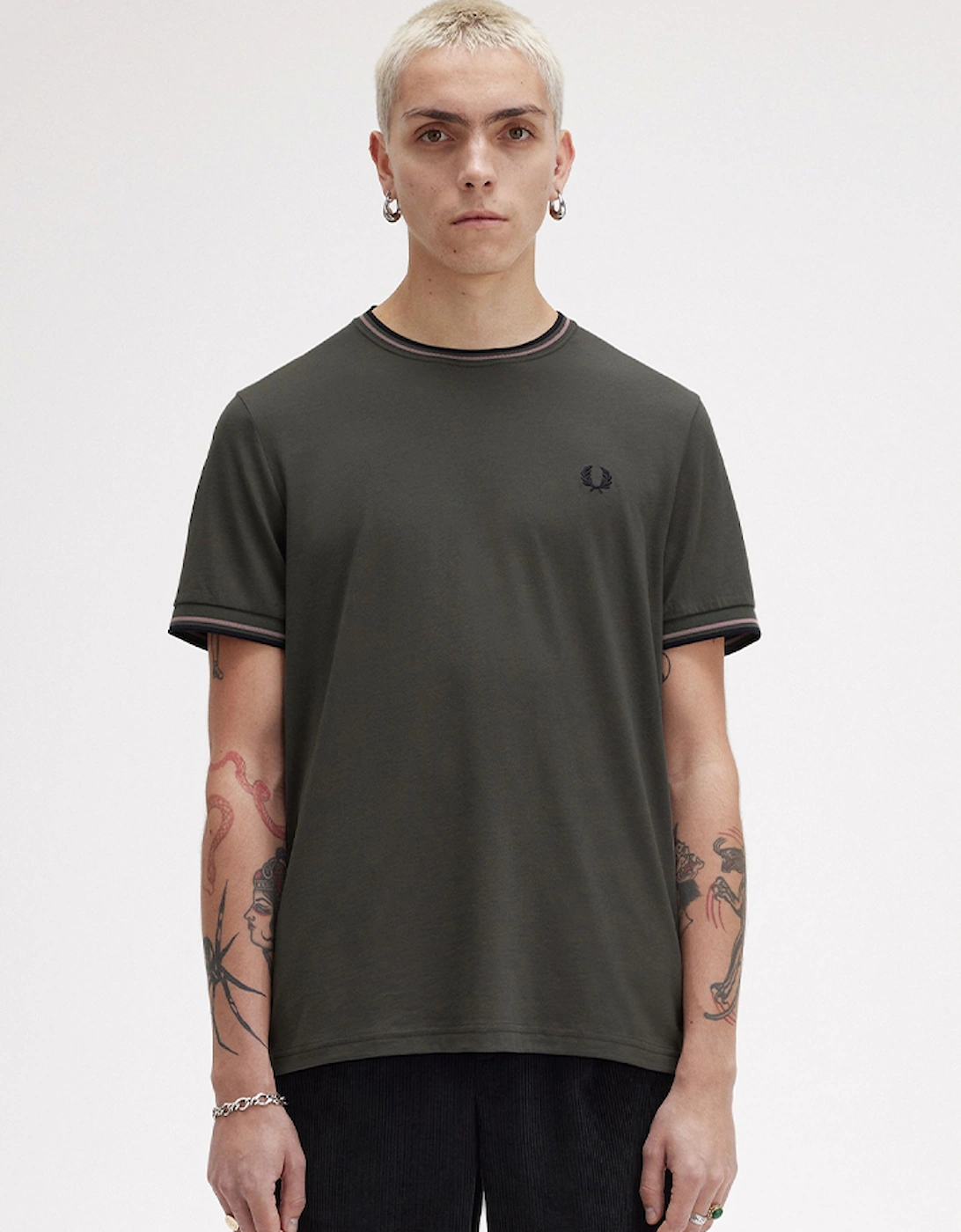 Men's Twin Tipped Crew Neck T-Shirt, 4 of 3