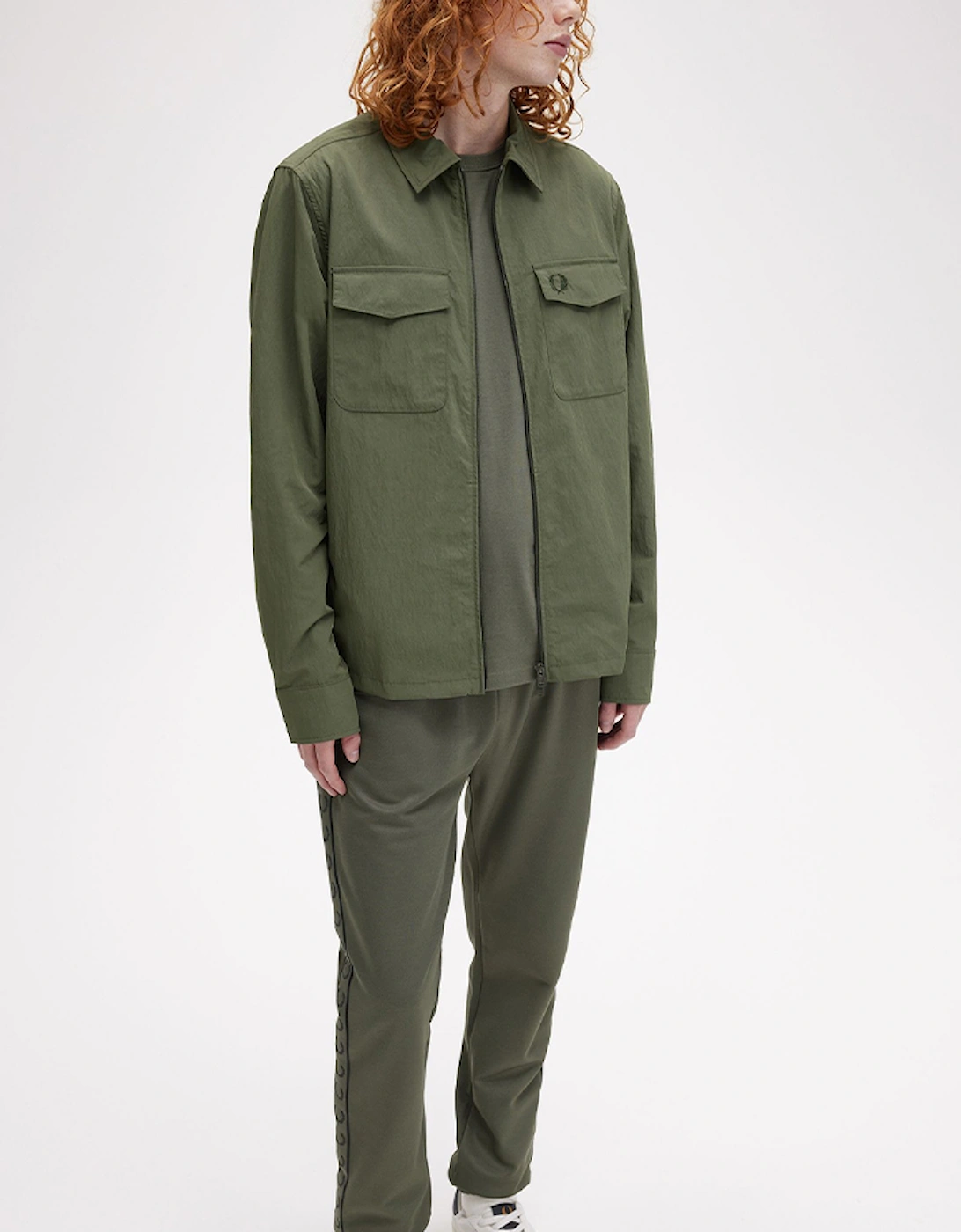 Men's Zip-Through Overshirt