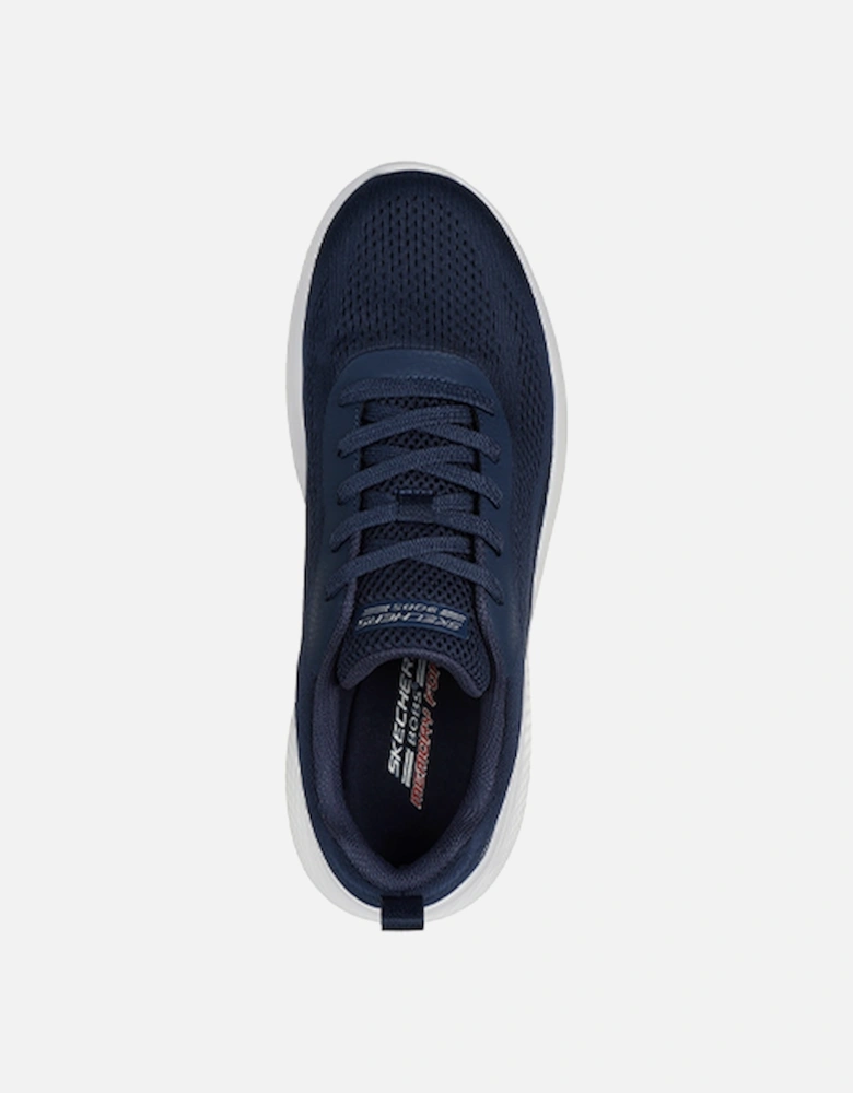 Men's Bobs Infinity Vapor Exact Lace Up Engineered Mesh with Vapor Foam Trainer Navy