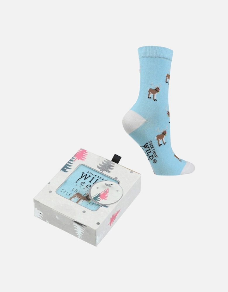 Wildfeet Ruldoph Sock Gift Box