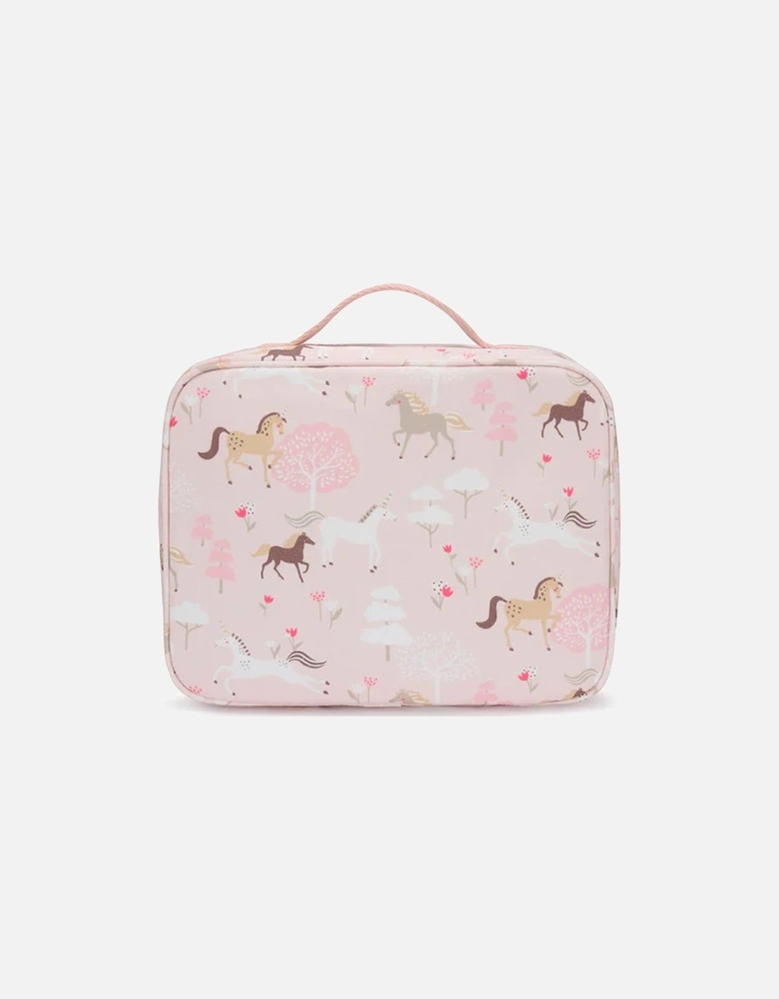 Cotton Canvas Lunch Bag Forest Ponies