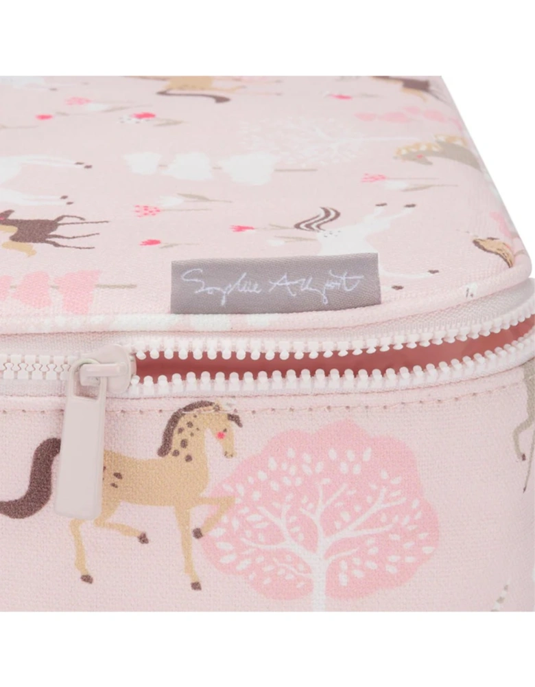 Cotton Canvas Lunch Bag Forest Ponies