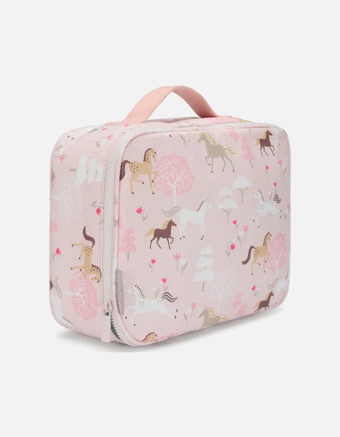 Cotton Canvas Lunch Bag Forest Ponies