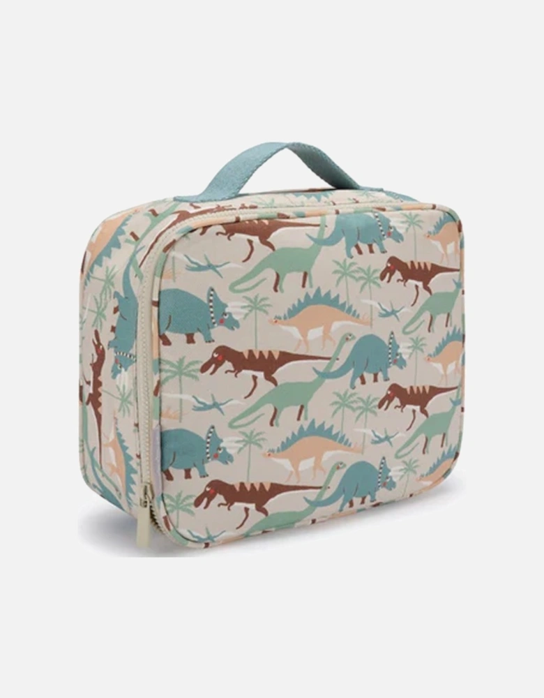 Cotton Canvas Lunch Bag Dinosaur Camo