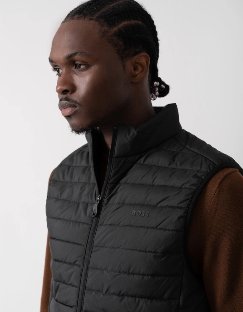 BOSS Green V Thor 2 Mens Gilet in Water-Repellent Fabric