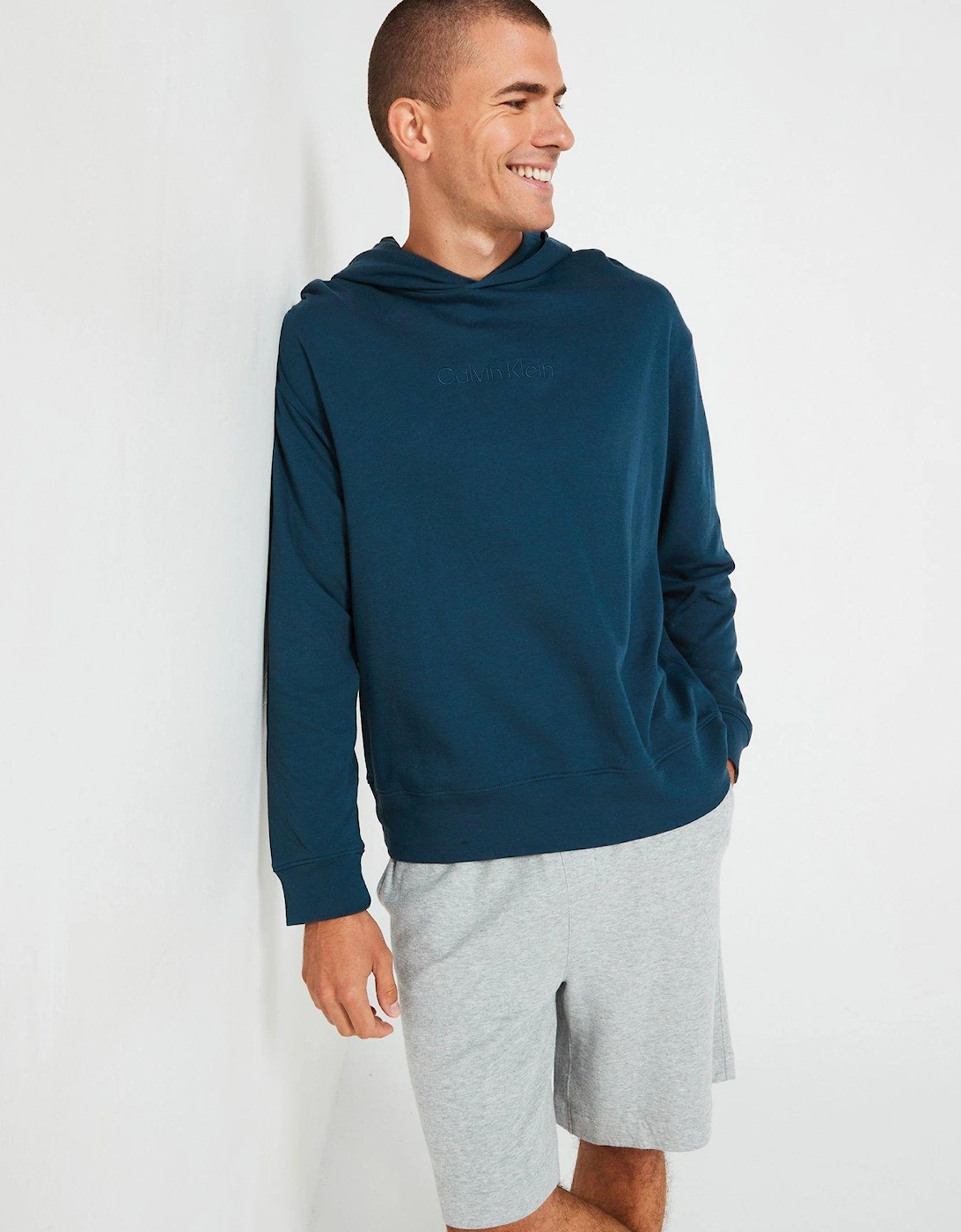 Modern Terry Loungewear Overhead Hoodie - Blue, 7 of 6
