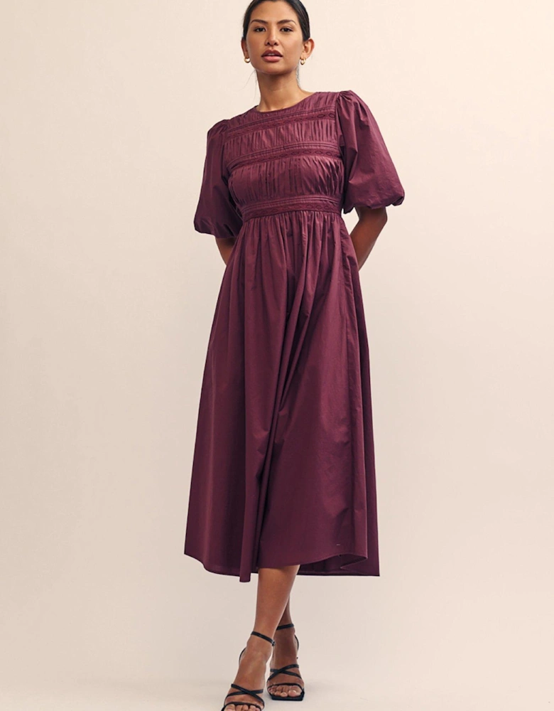 Maureen Midaxi Dress - Purple