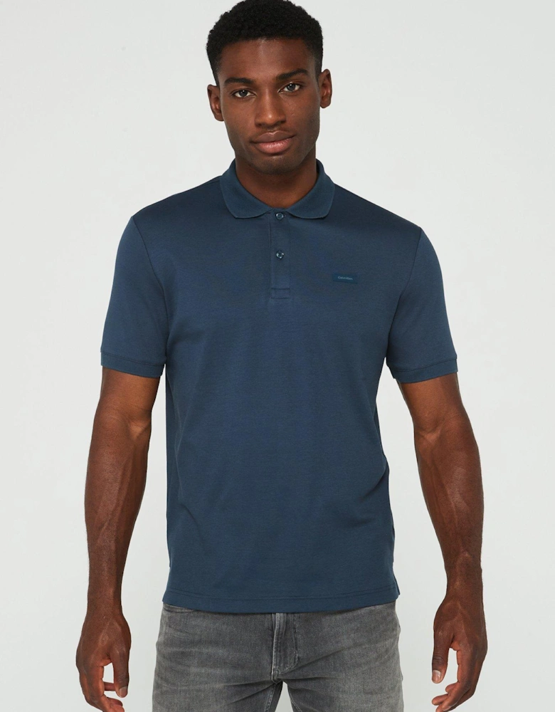 Liquid Touch Slim Fit Polo Shirt - Dark Blue