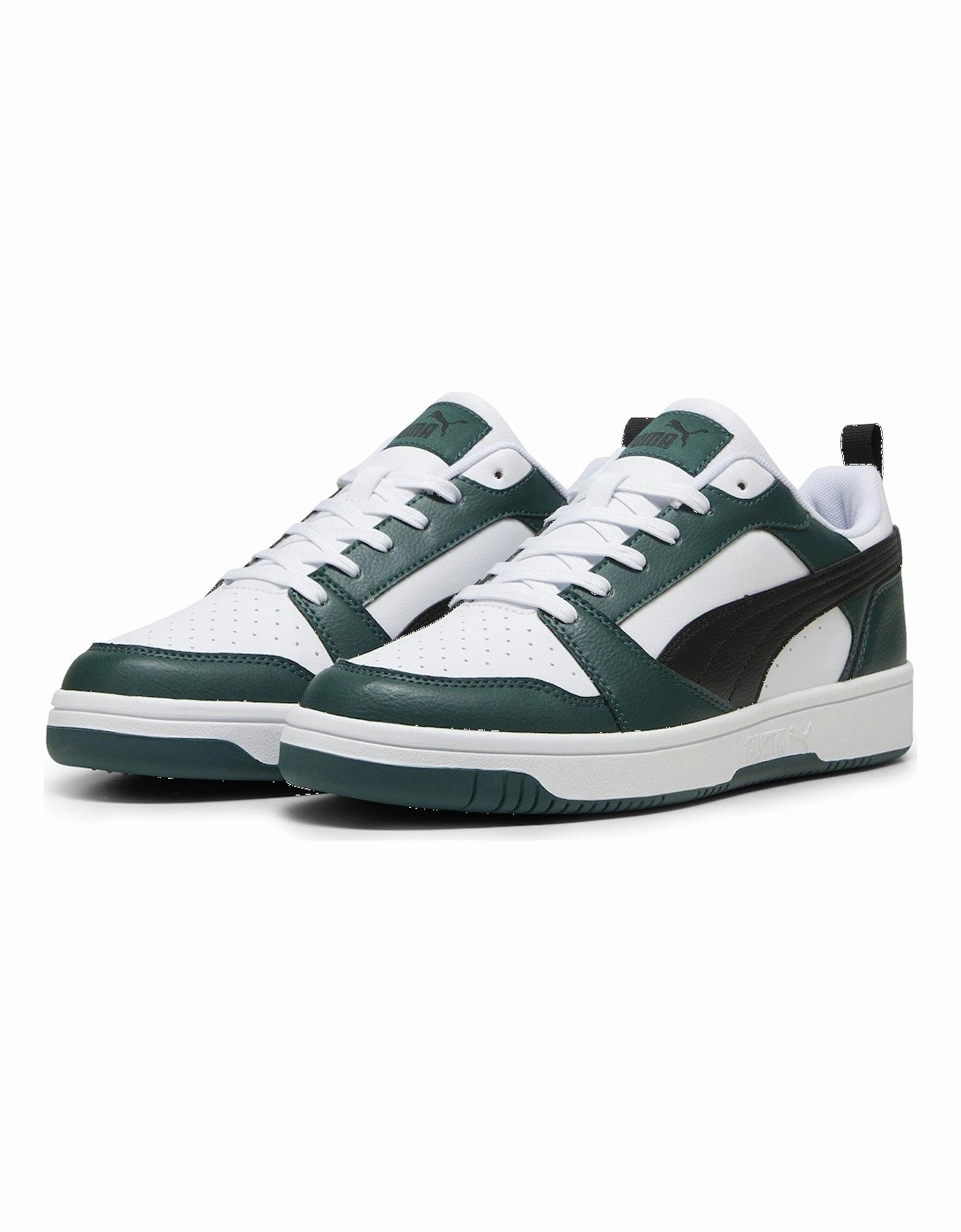 Men's Rebound V6 Low Trainers - White/black, 2 of 1