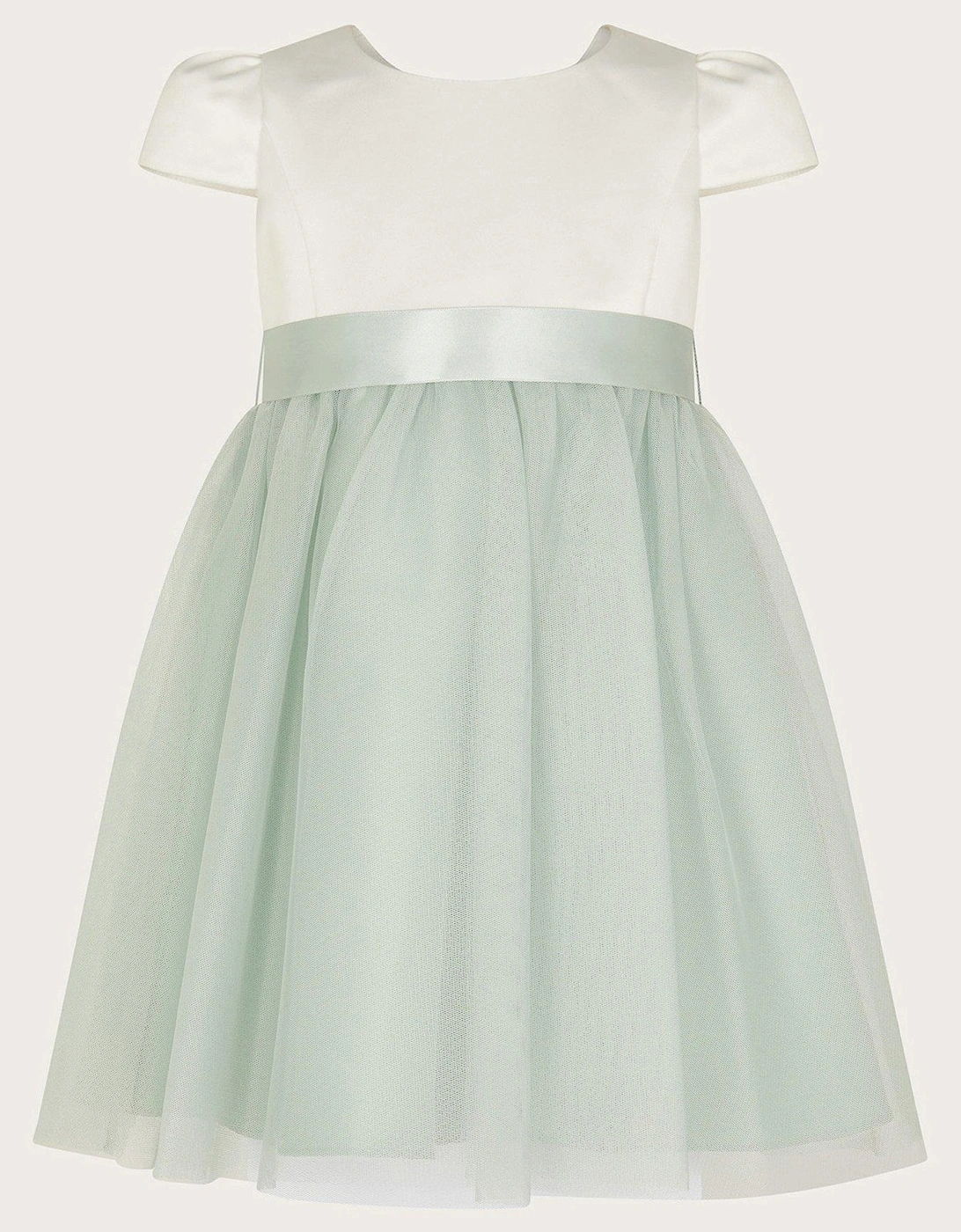 Baby Girls Tulle Bridesmaid Dress - Green, 2 of 1