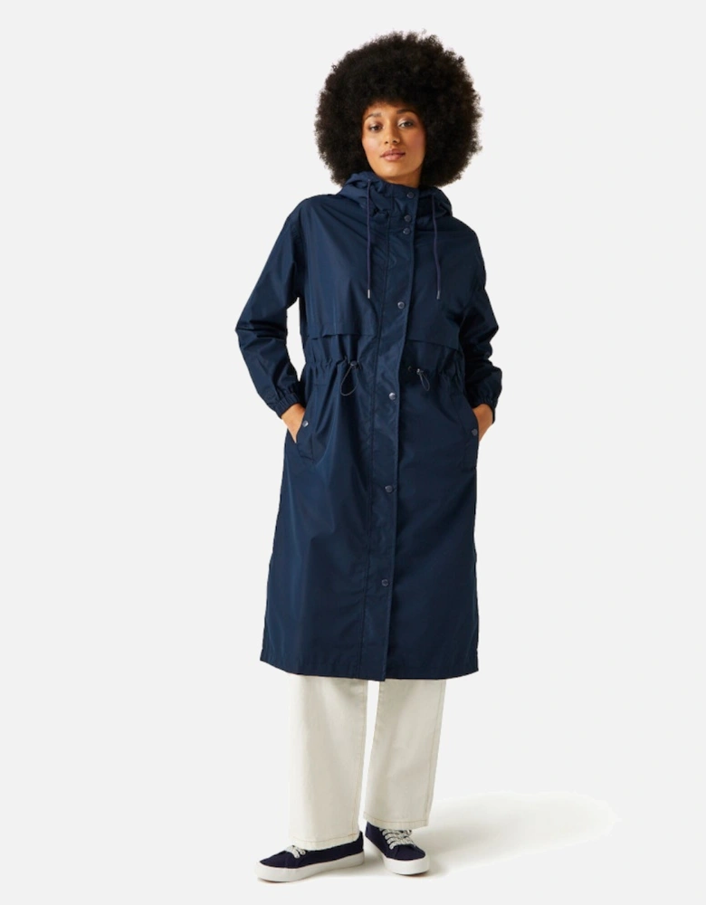 Womens Nerenda Longline Hooded Coat