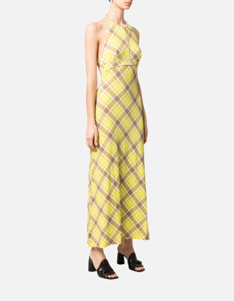 D-MAXIM-C2 Womens Plaid Dress Summer