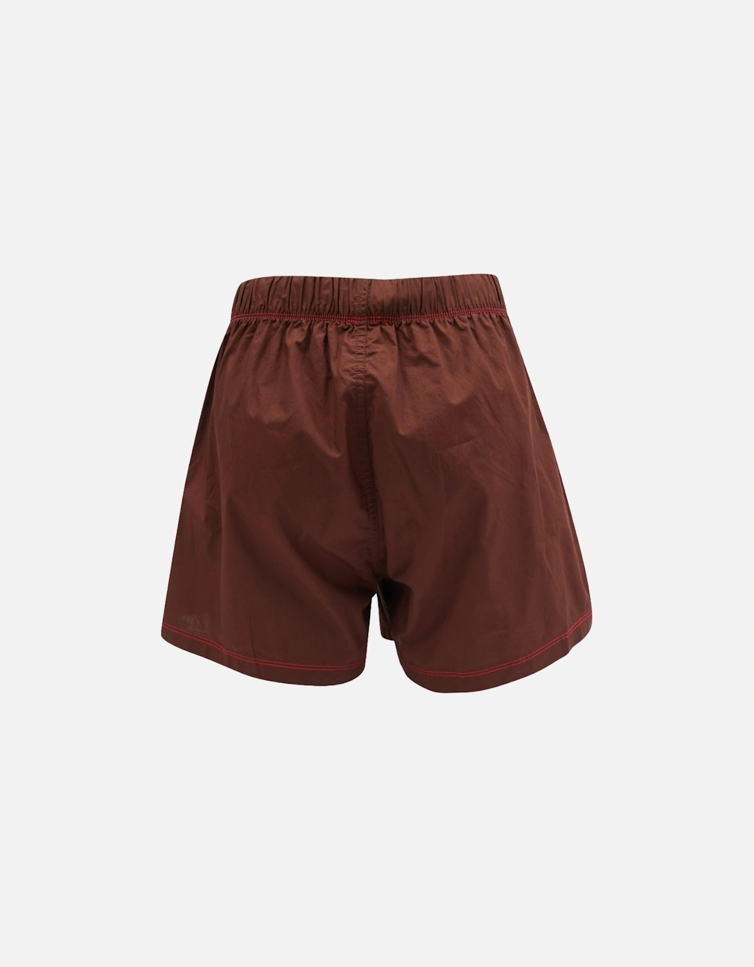 UUBX-STARK Mens Boxer Shorts Relaxed Fit Brown Woven Cotton Underwear NEW