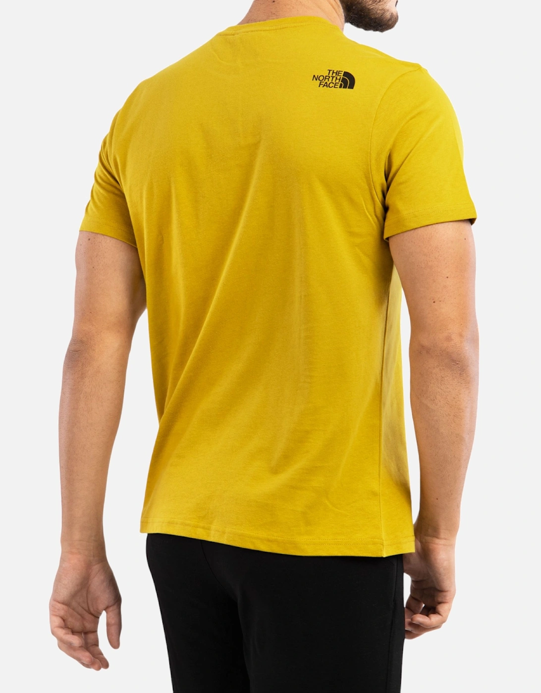 Mens T Shirts SS Mountain Line Tee Cotton Summer Crew Neck Tops