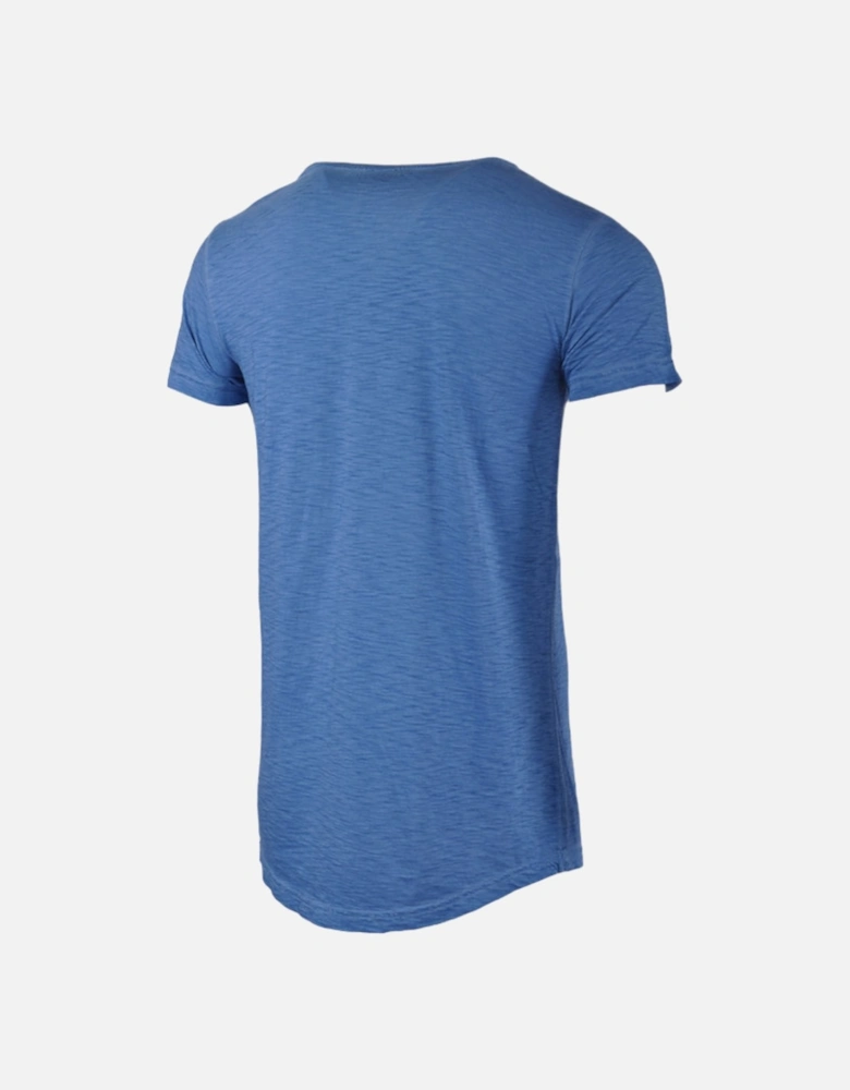 T LONGER Mens T Shirt Short Sleeve Crew Neck Casual Summer Cotton Tees