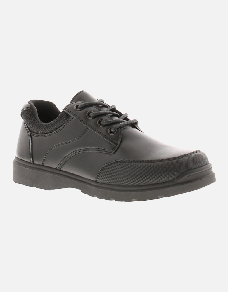 Older Boys School Shoes Theo black UK Size