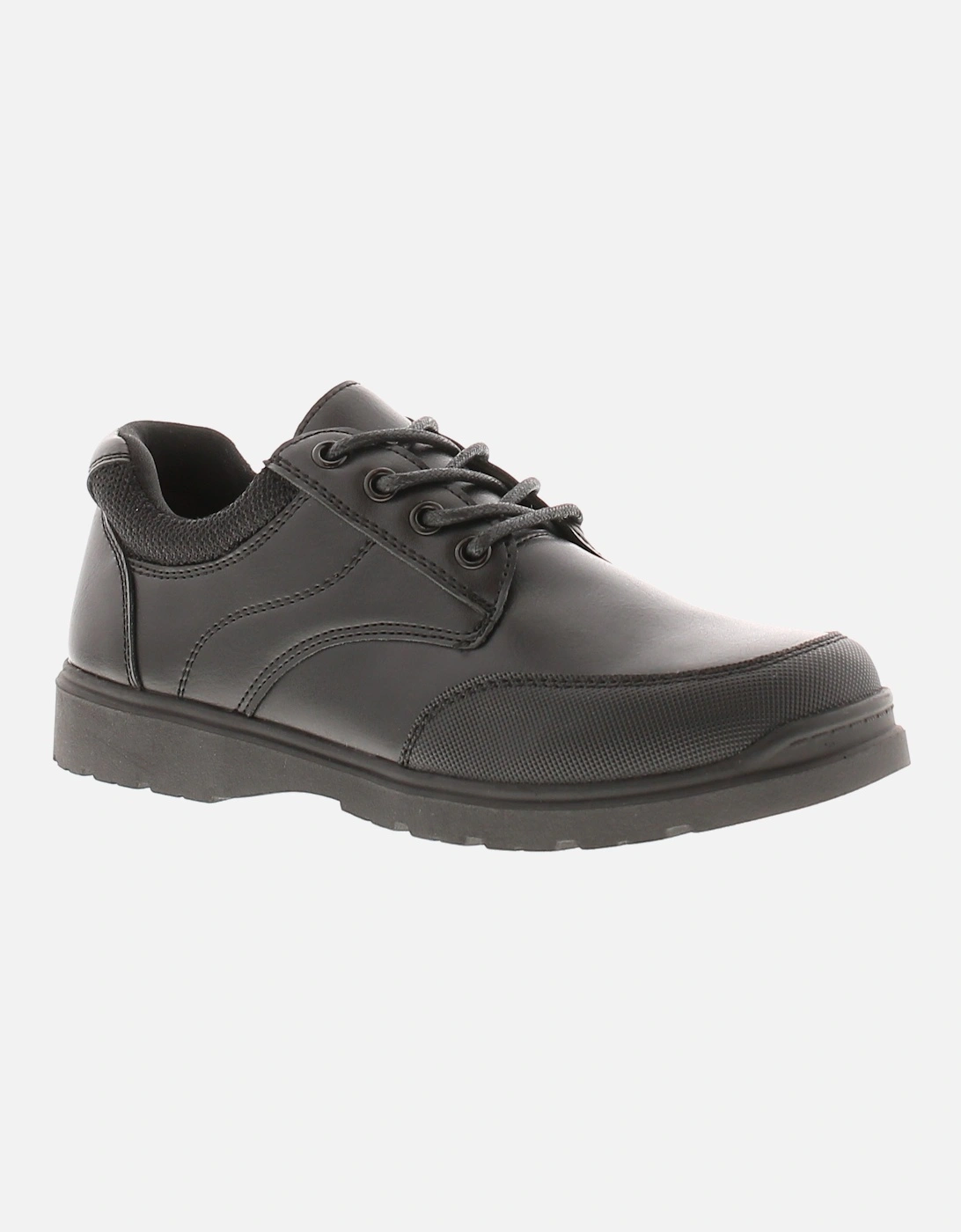 Older Boys School Shoes Theo black UK Size, 6 of 5