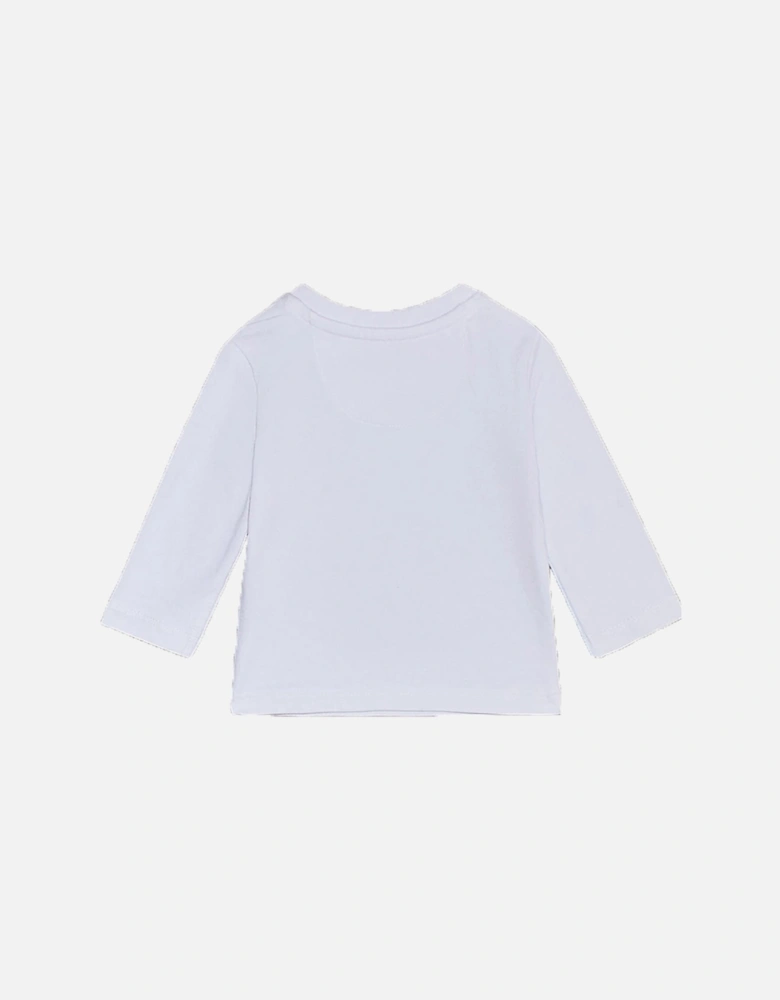 Baby Long Sleeve T shirt White