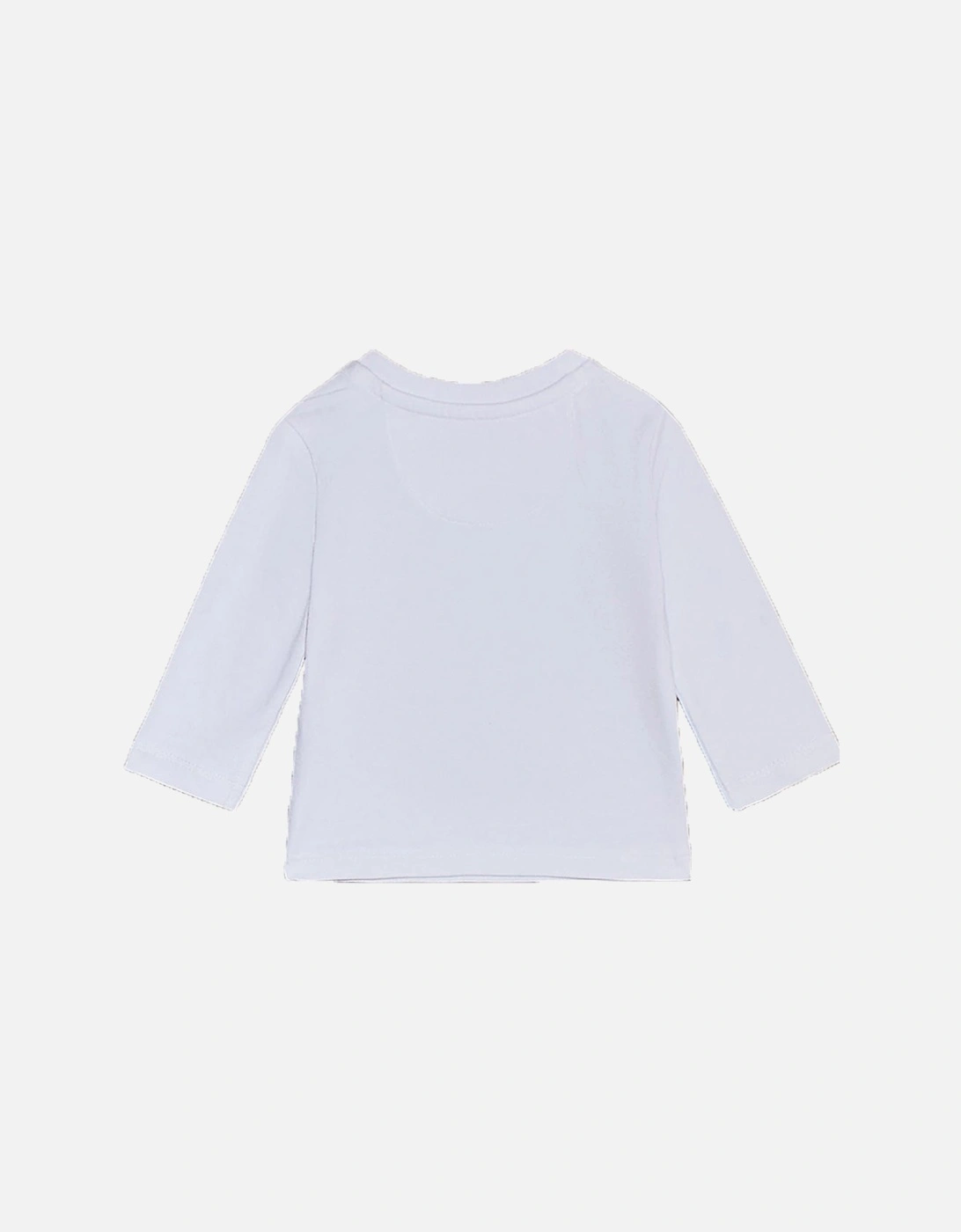 Baby Long Sleeve T shirt White