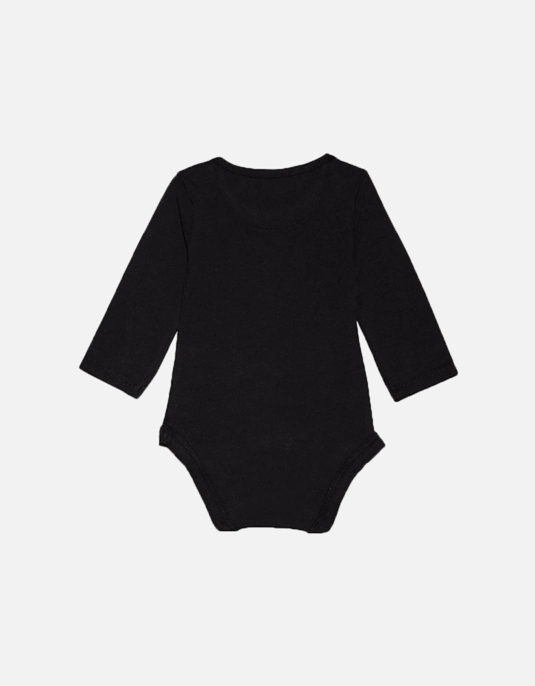 Monogram Babygrow Black