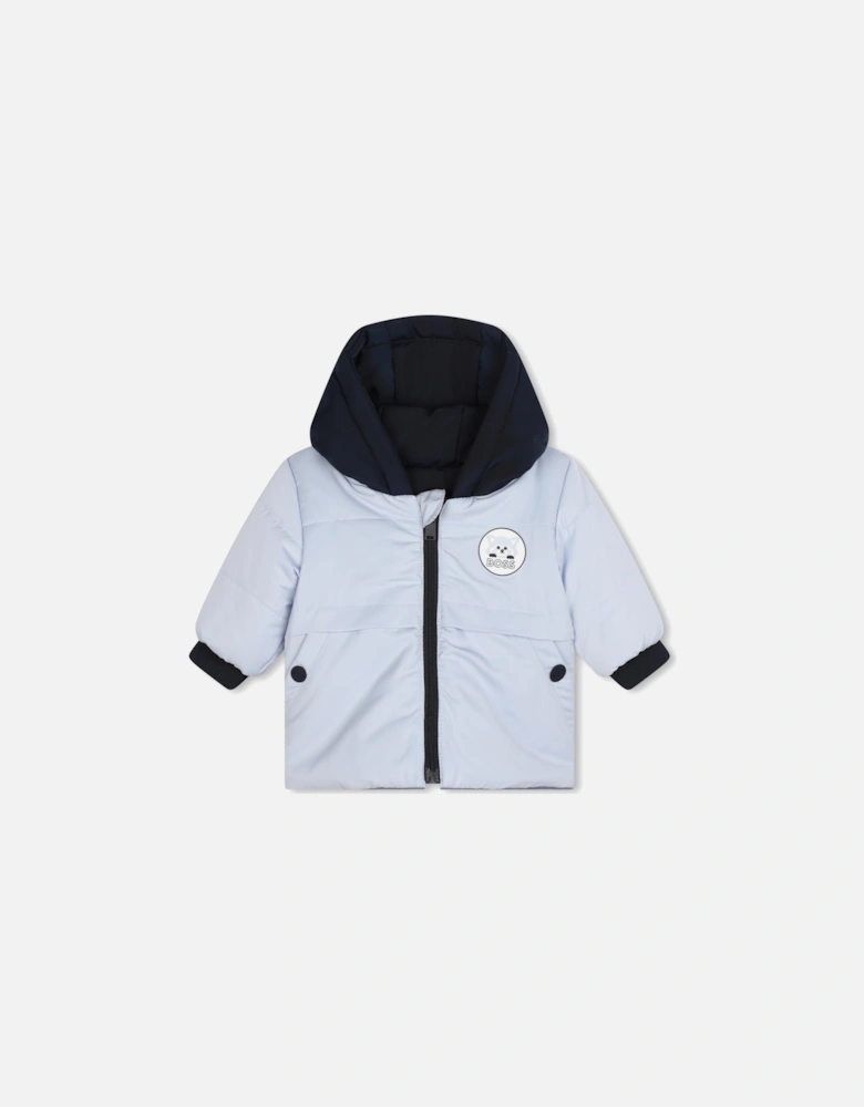 BOSS BABY PALE BLUE REVERSIBLE JACKET