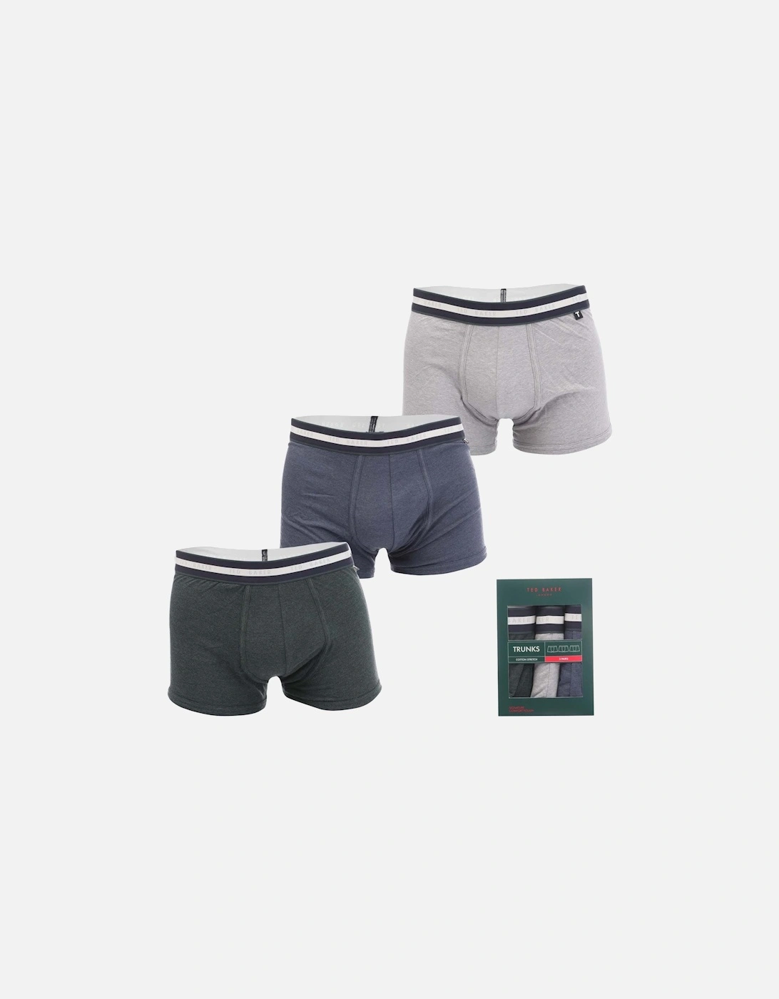 3 Pack of Cotton Boxer Briefs, 2 of 1