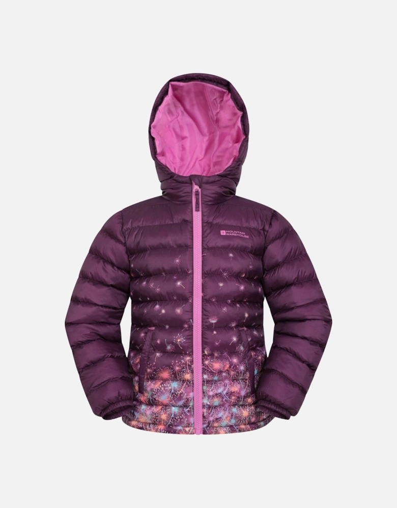 Childrens/Kids Seasons Dandelions Padded Jacket