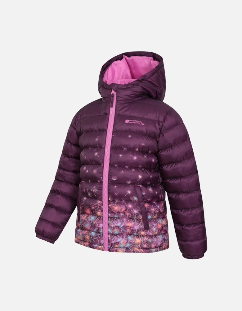 Childrens/Kids Seasons Dandelions Padded Jacket