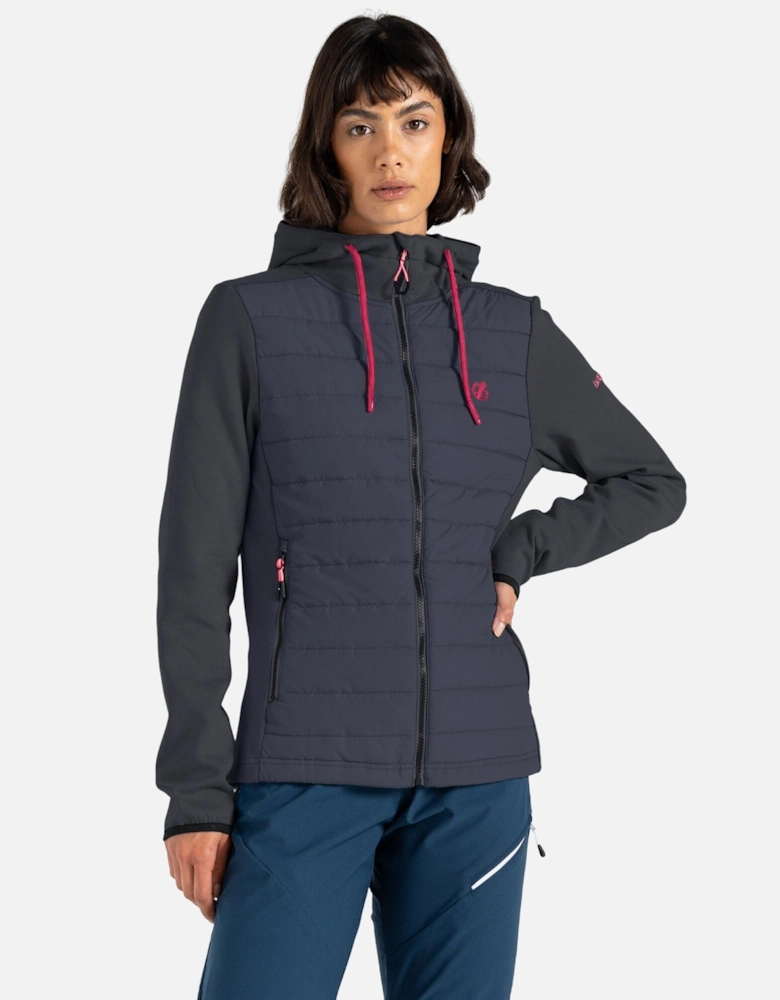 Womens/Ladies Fleur East Edit - Notion Logo Hybrid Jacket