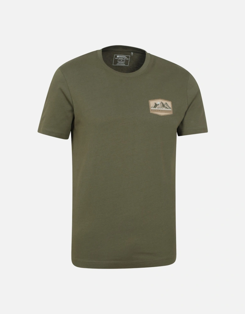 Mens Badge Organic T-Shirt