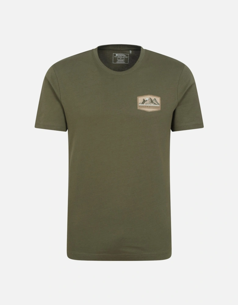 Mens Badge Organic T-Shirt