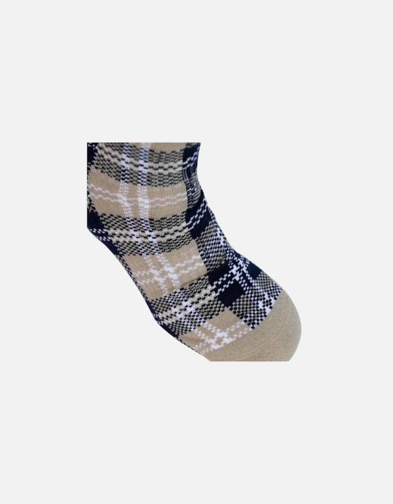 Unisex Adult Fergus Checked Socks