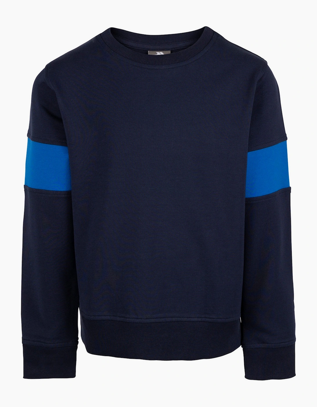 Trespass Boys Navy Antro Long-Sleeved Sweatshirt - Size: 5 Years/6 Years Kids