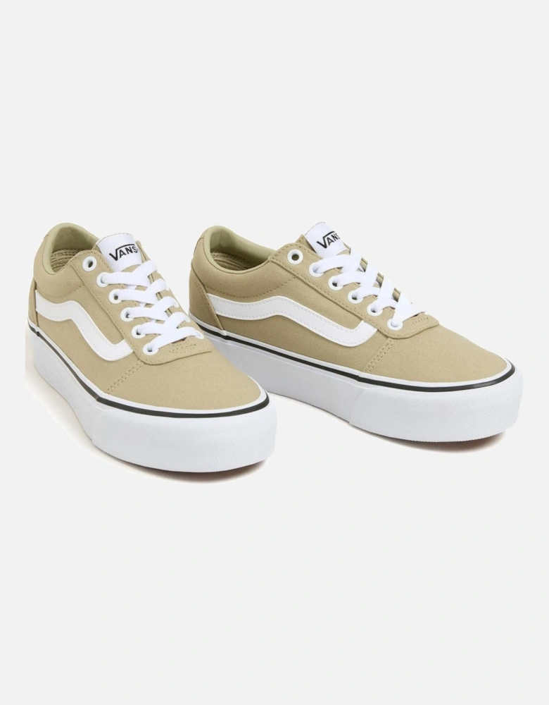 Womens Ward Platform Low Rise Chunky Sole Trainers