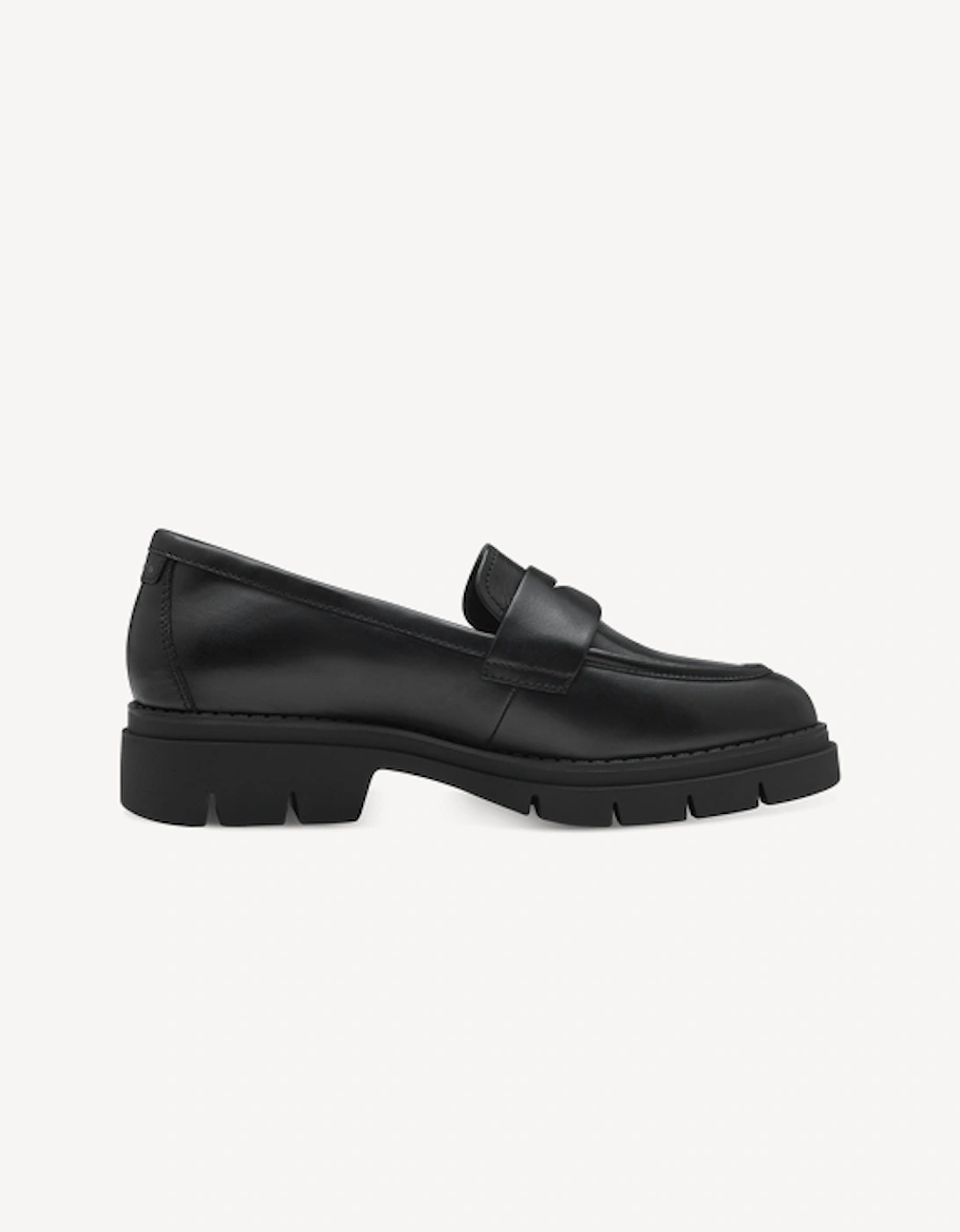 Women's Leather Shoe Black