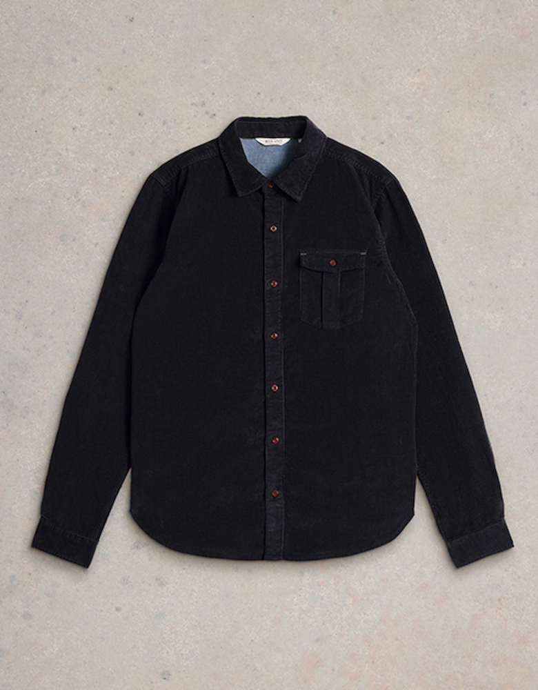 Men's Griggin Cord Shirt Dark Navy