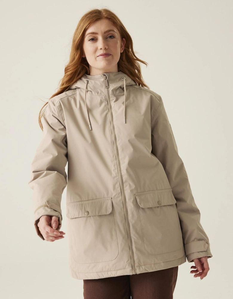 Womens Broadia Waterproof Hooded Jacket Coat